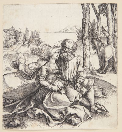 La coppia male assortita da Albrecht Dürer