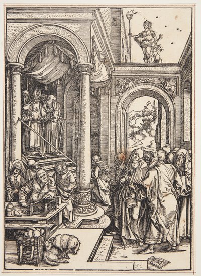 La presentazione della Vergine al tempio da Albrecht Dürer