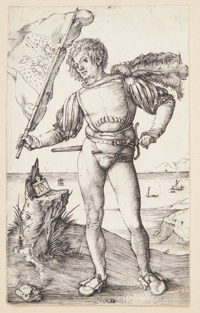 Il portabandiera da Albrecht Dürer