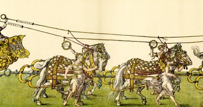 Il carro trionfale da Albrecht Dürer