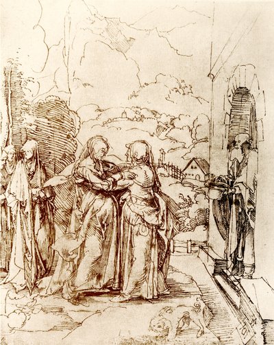 La visitazione di Maria da Albrecht Dürer