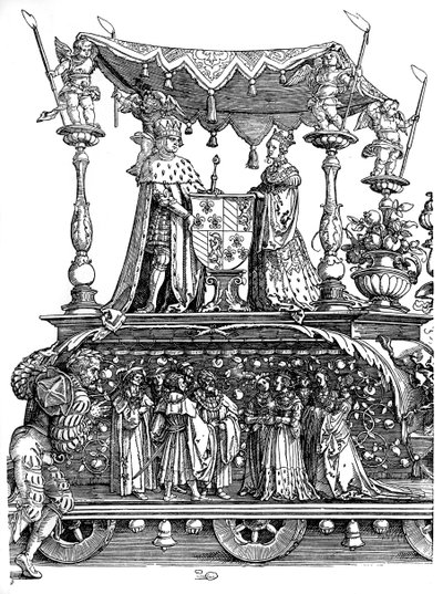 Ritorno trionfale di Massimiliano I, 1515, 1936 da Albrecht Dürer