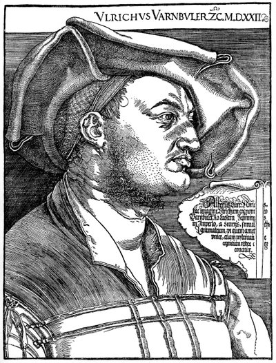 Ulrich Varnbüler, 1522 da Albrecht Dürer