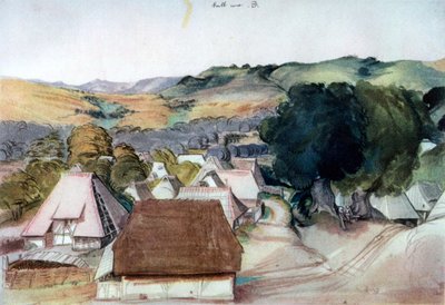 Veduta di Kachreuth, vicino a Norimberga da Albrecht Dürer
