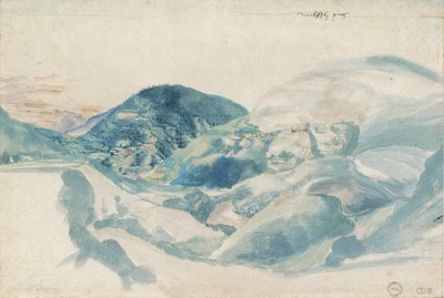 Veduta della Val di Cembra Wehlsch pirg, c1500-1528 da Albrecht Dürer