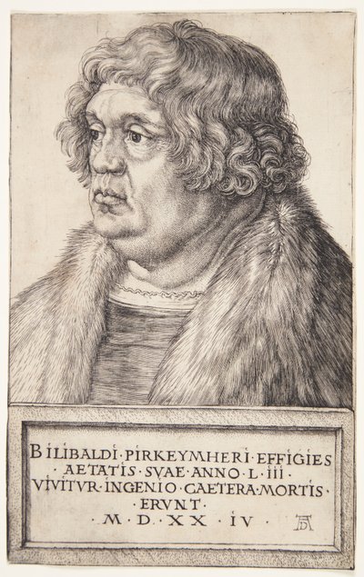 Willibald Pirckheimer da Albrecht Dürer