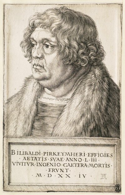 Willibald Pirckheimer da Albrecht Dürer
