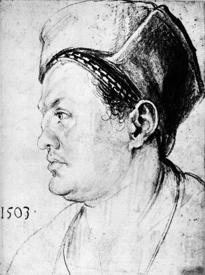 Willibald Pirckheimer, 1503 da Albrecht Dürer