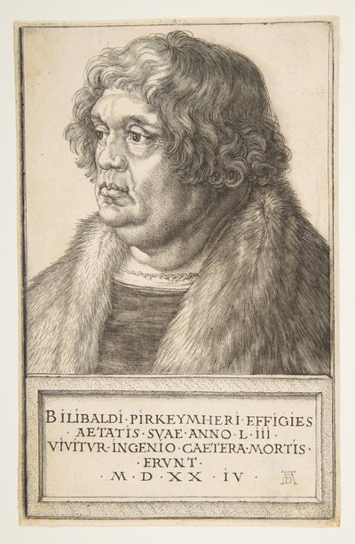 Willibald Pirckheimer da Albrecht Dürer