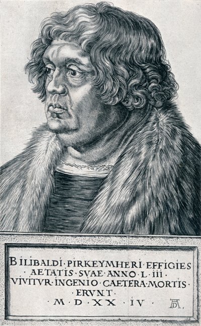 Willibald Pirckheimer, 1524 1906 da Albrecht Dürer