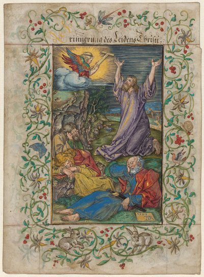 Cristo sul Monte degli Ulivi da Albrecht Dürer and Georg Mack the Elder