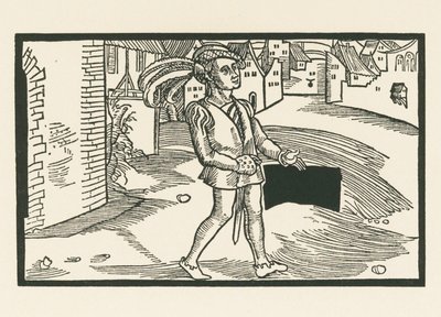 Eschinus, 1492-93 circa (xilografia) da Albrecht Dürer or Duerer