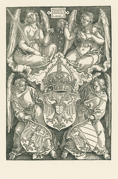 Allegoria con lo stemma dell