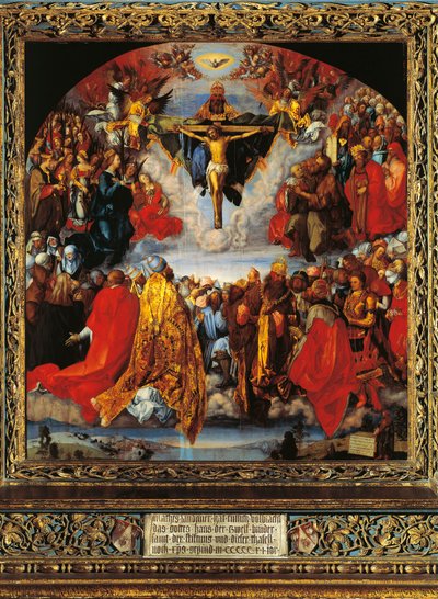 Austria, Vienna, La Trinità da Albrecht Dürer