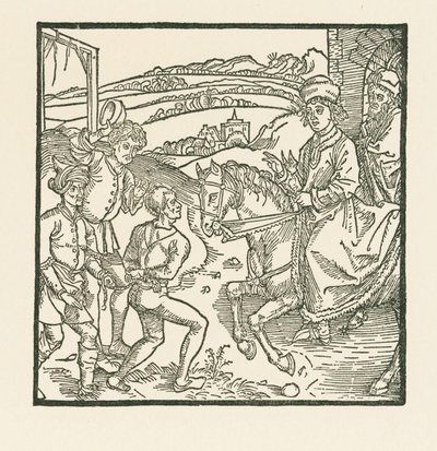 Catonet riscatta un malfattore dalla forca da Albrecht Dürer or Duerer