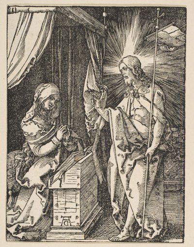 Cristo appare a sua madre, dalla Piccola Passione, c.1510 da Albrecht Dürer