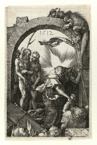 Cristo nel Limbo (con Adamo ed Eva) da Albrecht Dürer