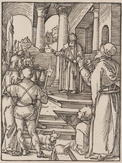 Cristo davanti ad Anna da Albrecht Dürer