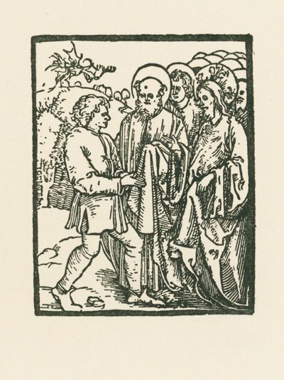 Cristo guarisce una persona posseduta dal demonio da Albrecht Dürer or Duerer
