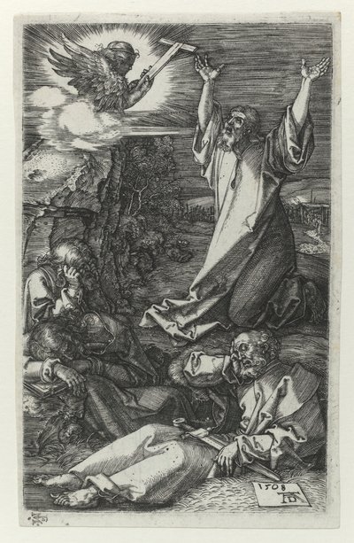 Cristo nel giardino degli ulivi da Albrecht Dürer
