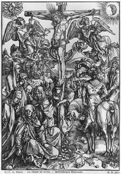 Cristo sulla croce da Albrecht Dürer