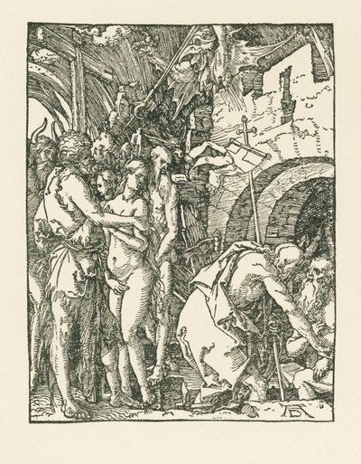 Discesa di Cristo al limbo, 1509 circa (xilografia) da Albrecht Dürer or Duerer