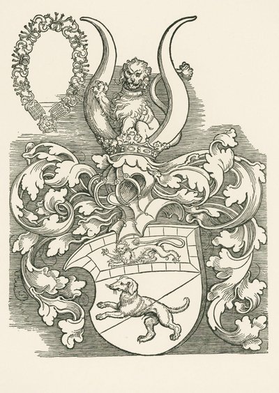 Stemma di Lorenz Staiber da Albrecht Dürer or Duerer