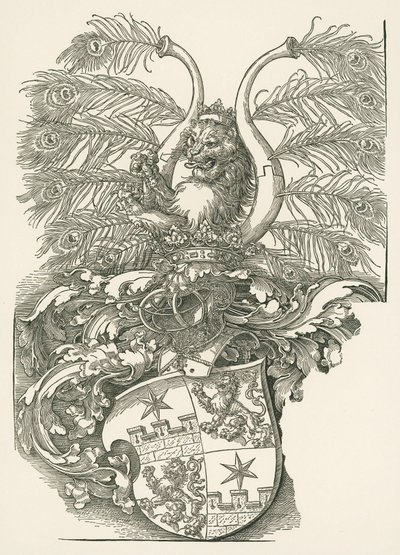 Stemma di Roggendorf da Albrecht Dürer or Duerer