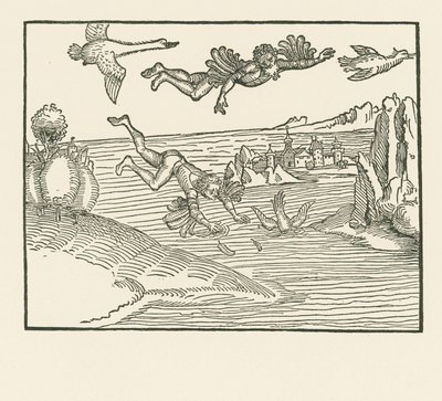 Dedalo e Icaro da Albrecht Dürer or Duerer