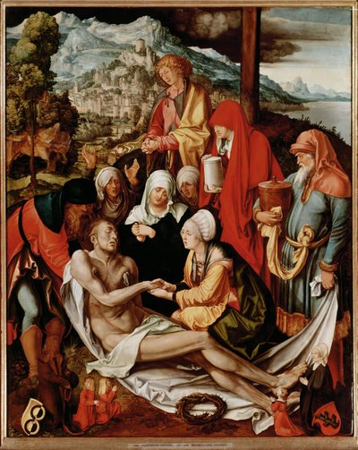 Deplorazione (pittura su tela) da Albrecht Dürer or Duerer