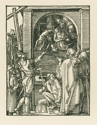 Ecce Homo, 1509 circa (xilografia) da Albrecht Dürer or Duerer