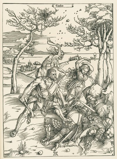 Ercole, 1496 circa (xilografia) da Albrecht Dürer or Duerer