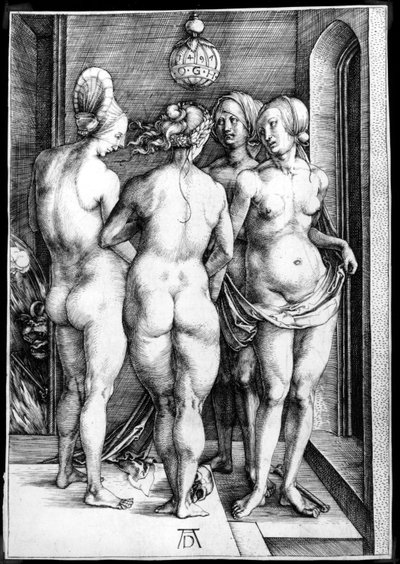 Quattro donne nude, o Le streghe da Albrecht Dürer