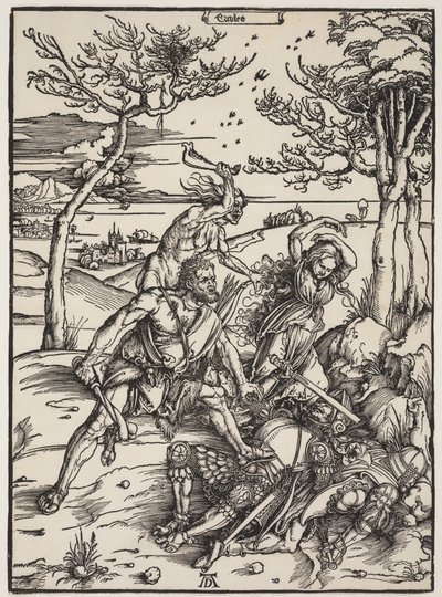 Ercole che Conquista Caco, c.1496 da Albrecht Dürer