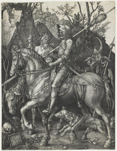 Cavaliere, Morte e Diavolo da Albrecht Dürer