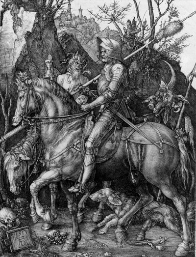 Cavaliere, Morte e Diavolo da Albrecht Dürer