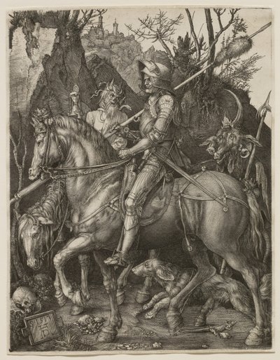 Cavaliere, Morte e Diavolo da Albrecht Dürer