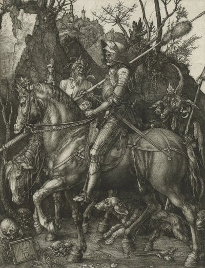 Cavaliere, Morte e Diavolo da Albrecht Dürer