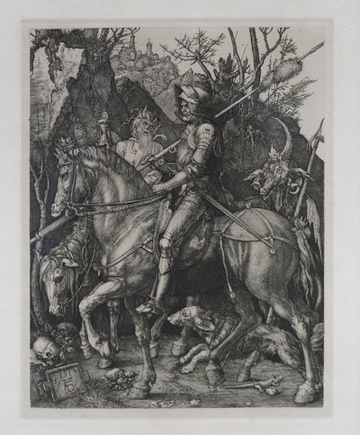 Cavaliere, morte e diavolo da Albrecht Dürer or Duerer