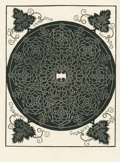 Nodo con centro esagonale lungo e volute rotonde da Albrecht Dürer or Duerer