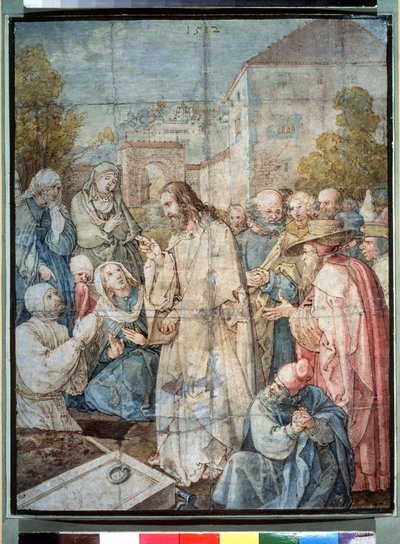 La resurrezione di Lazzaro da Albrecht Dürer