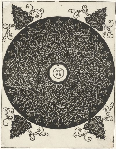 Disegno di merletto da Albrecht Dürer or Duerer