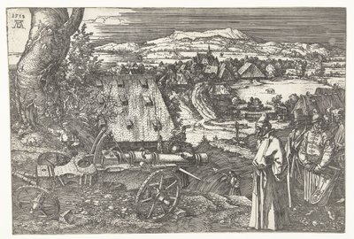 Paesaggio con cannone da Albrecht Dürer or Duerer