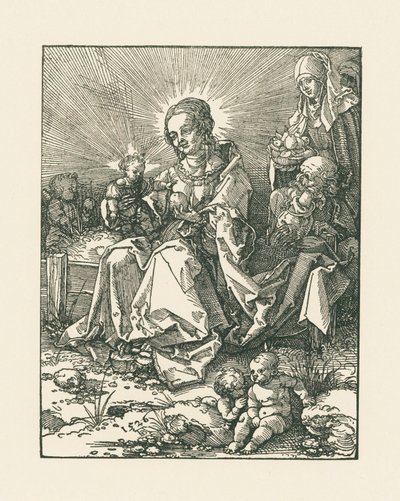 Madonna su una sponda erbosa con San Giuseppe e Sant