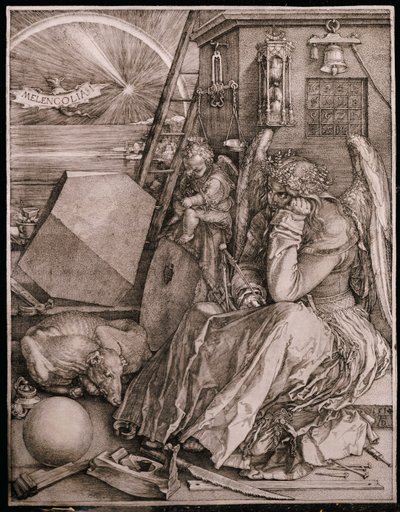 Melancholia, 1513 da Albrecht Dürer
