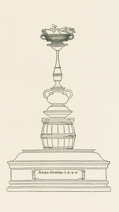 Colonna monumentale per un ubriacone da Albrecht Dürer or Duerer