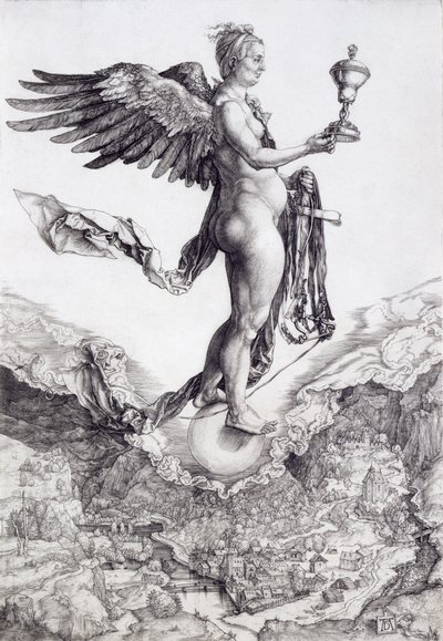 Nemesi (La Grande Fortuna) da Albrecht Dürer