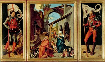 Altare di Paumgartner, 1500 circa (olio su tavola di calce) da Albrecht Dürer or Duerer