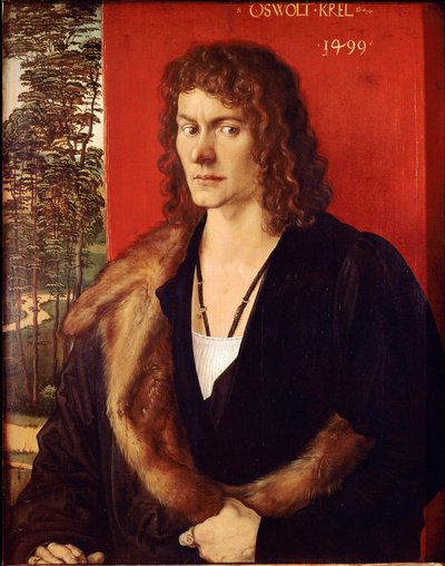 Ritratto di Oswolt Krel da Albrecht Dürer