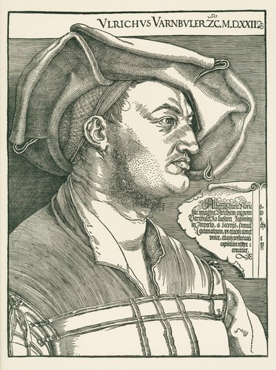 Ritratto di Ulrich Varnbueler da Albrecht Dürer or Duerer